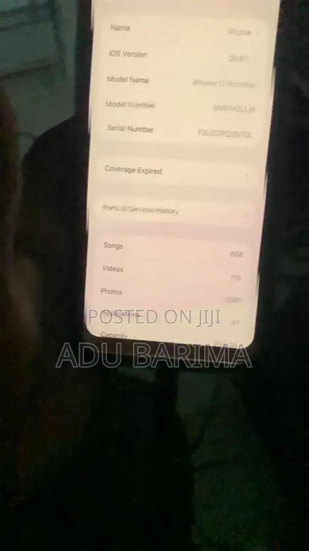 Apple iPhone 11 Pro Max 256 GB Green