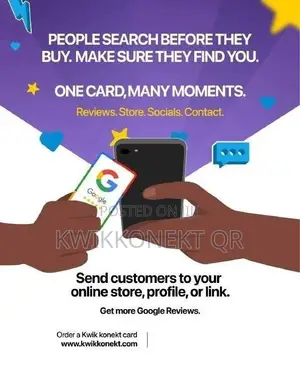 Google Review Cards – Get More Reviews, Connect Smarter!