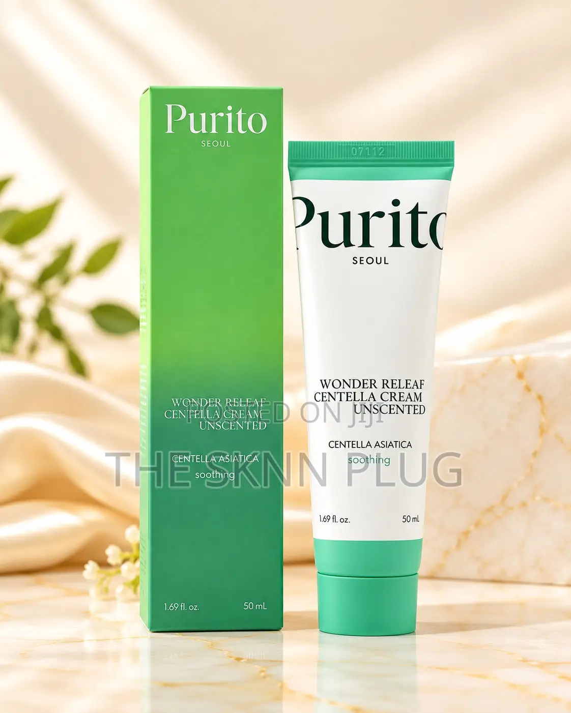 Purito Wonder Releaf Centella Cream Unscented – 50ml
