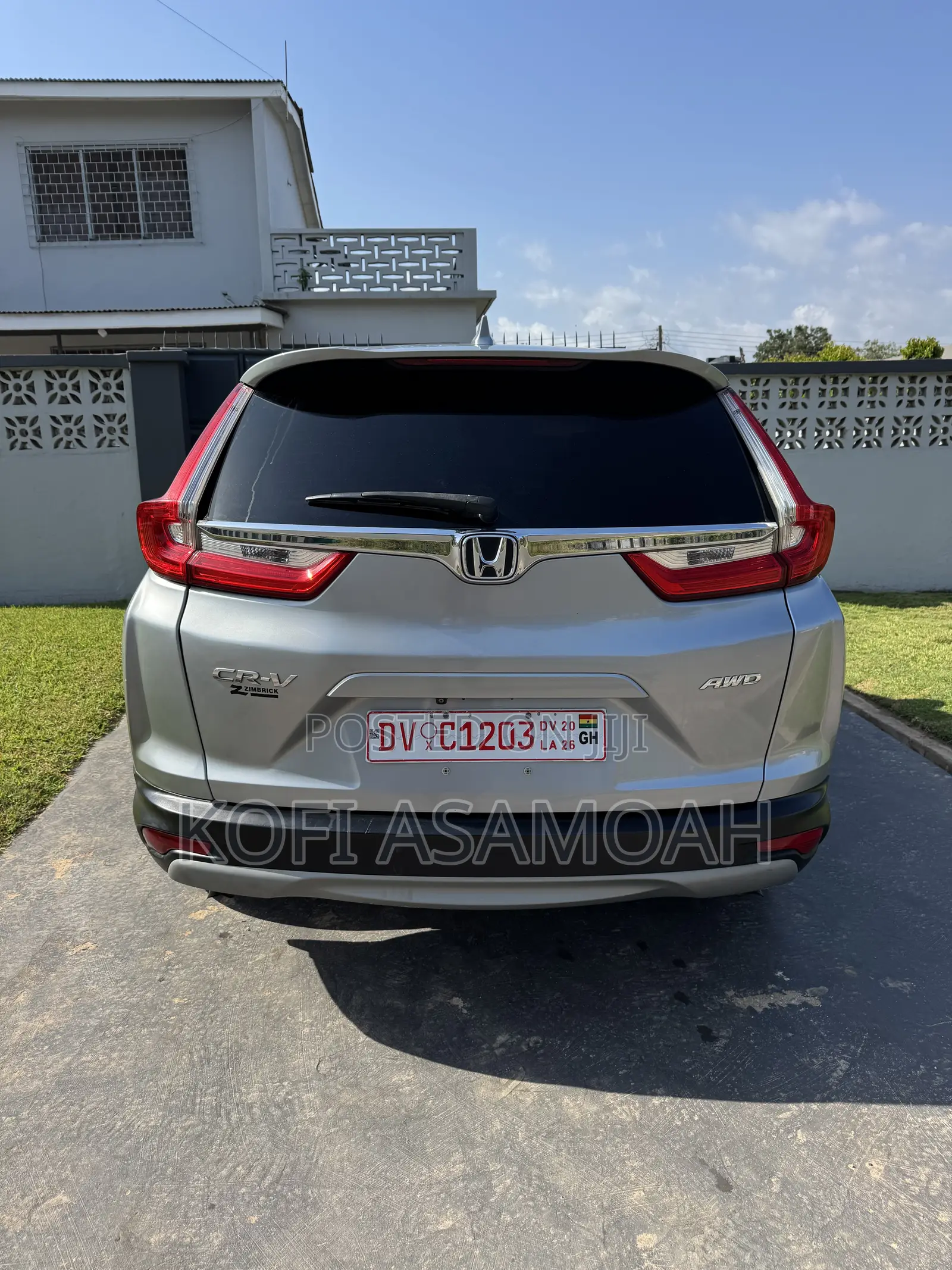 Honda CR-V EX AWD 2018 Silver