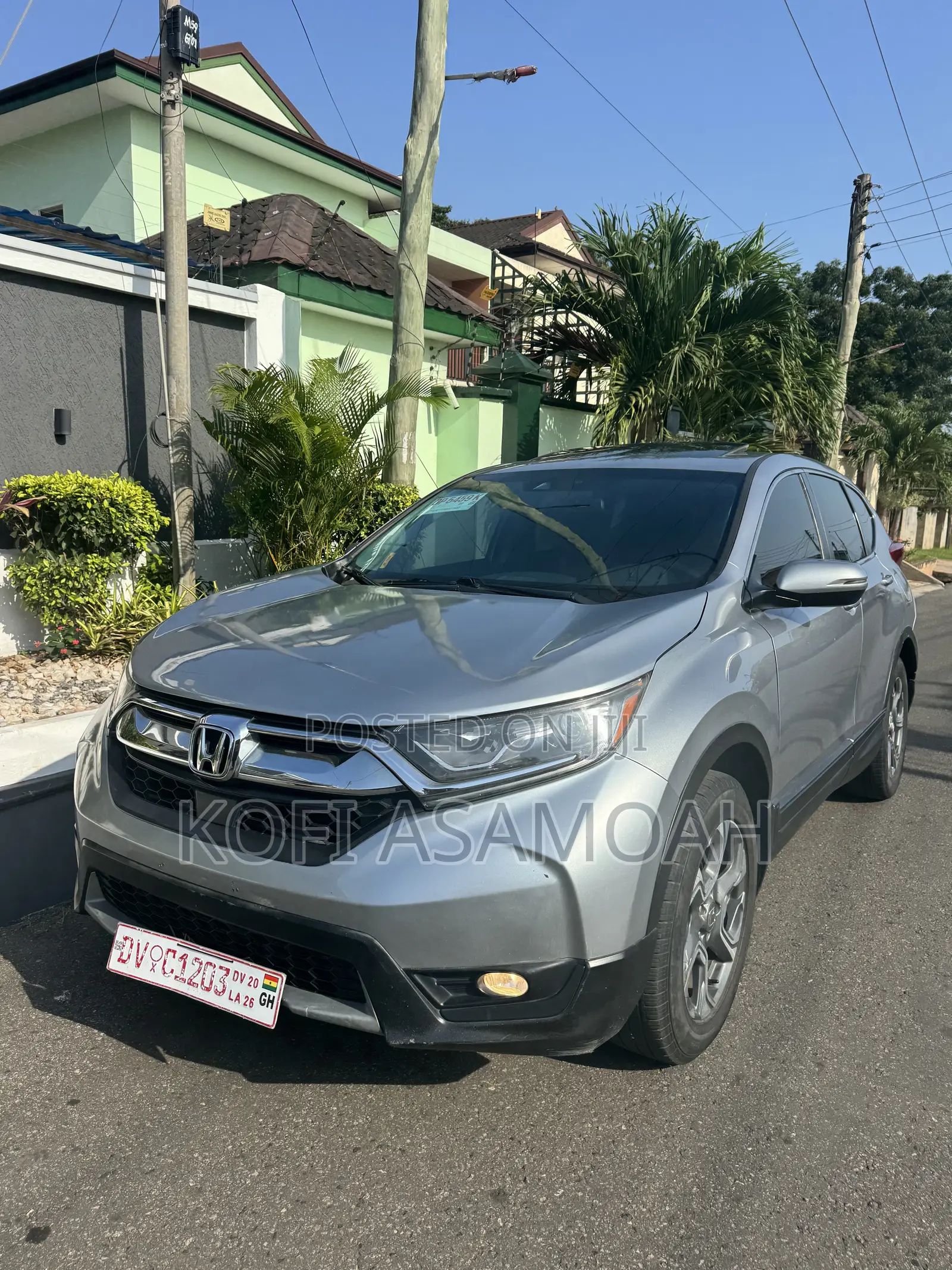 Honda CR-V EX AWD 2018 Silver