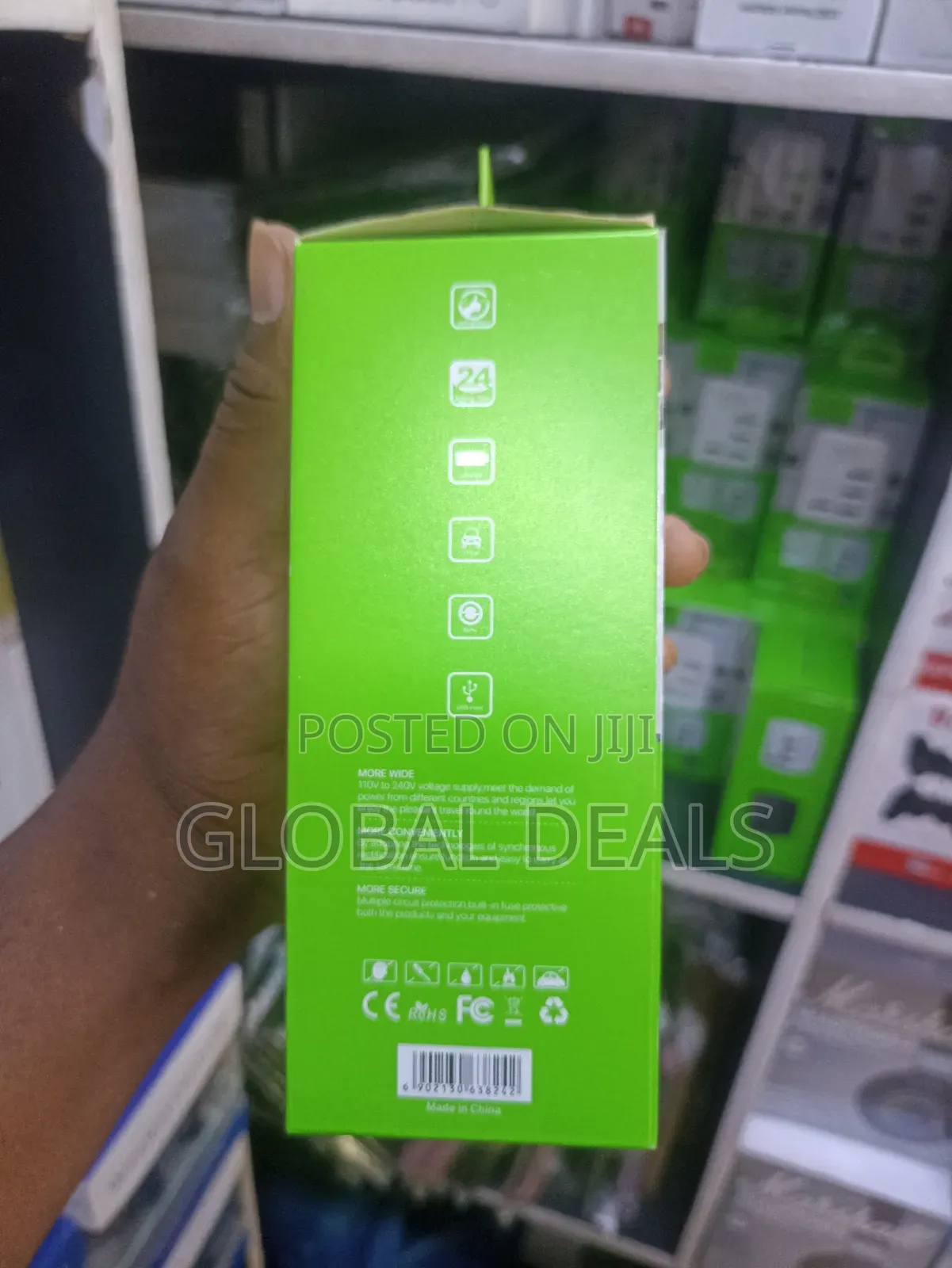 MIKOMATH MIK-H31 9A 5-Port Super Fast Charger With Qualcomm 3.0