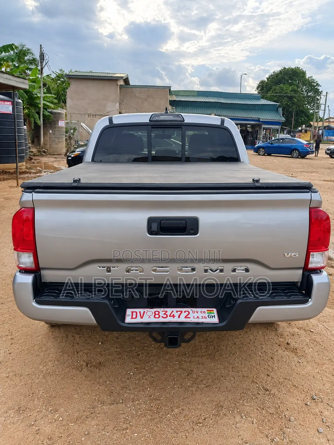 Toyota Tacoma 4dr Double Cab 2016 Silver
