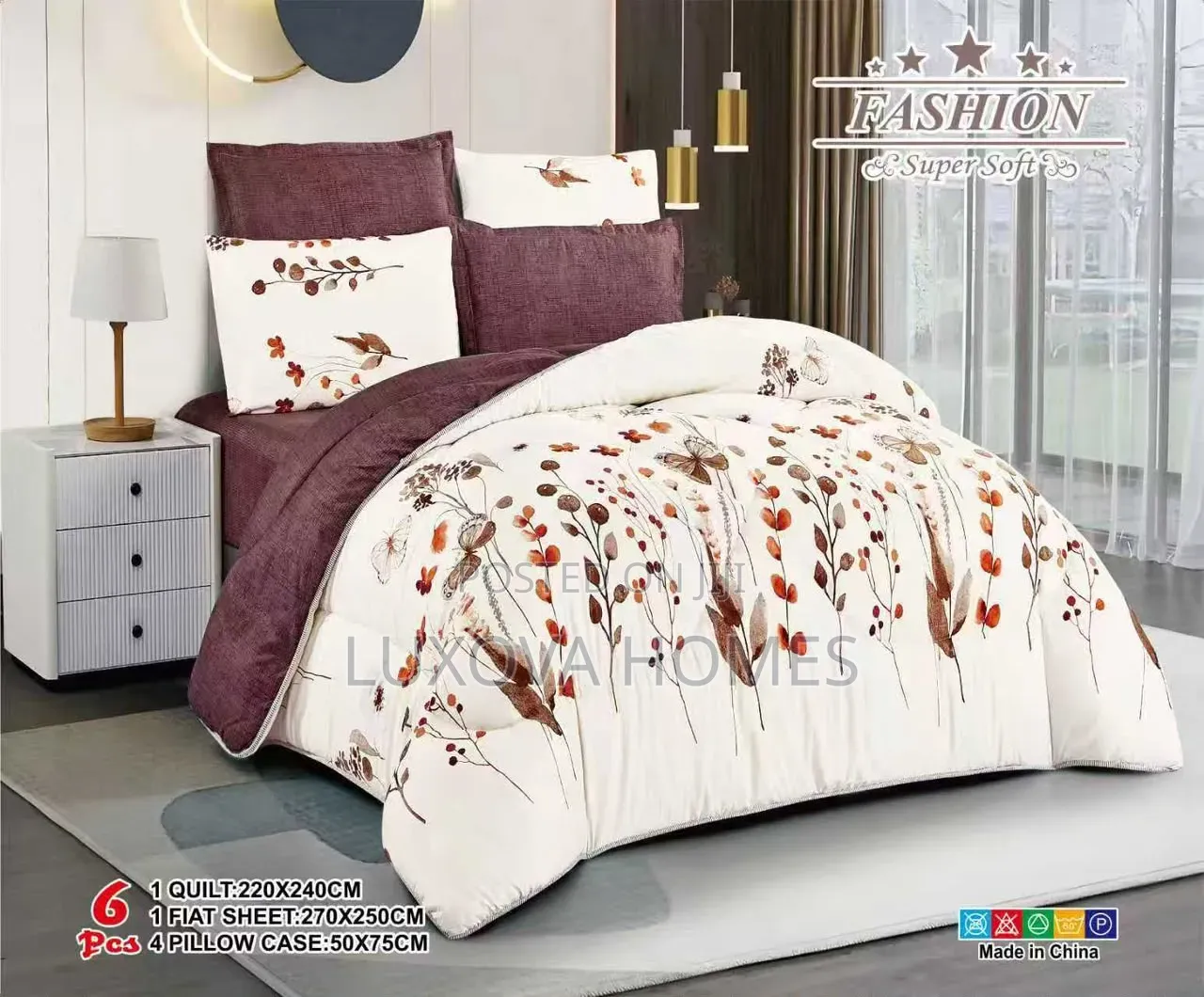 Give Your Bed a Royal Touch With Our Duvet Set.