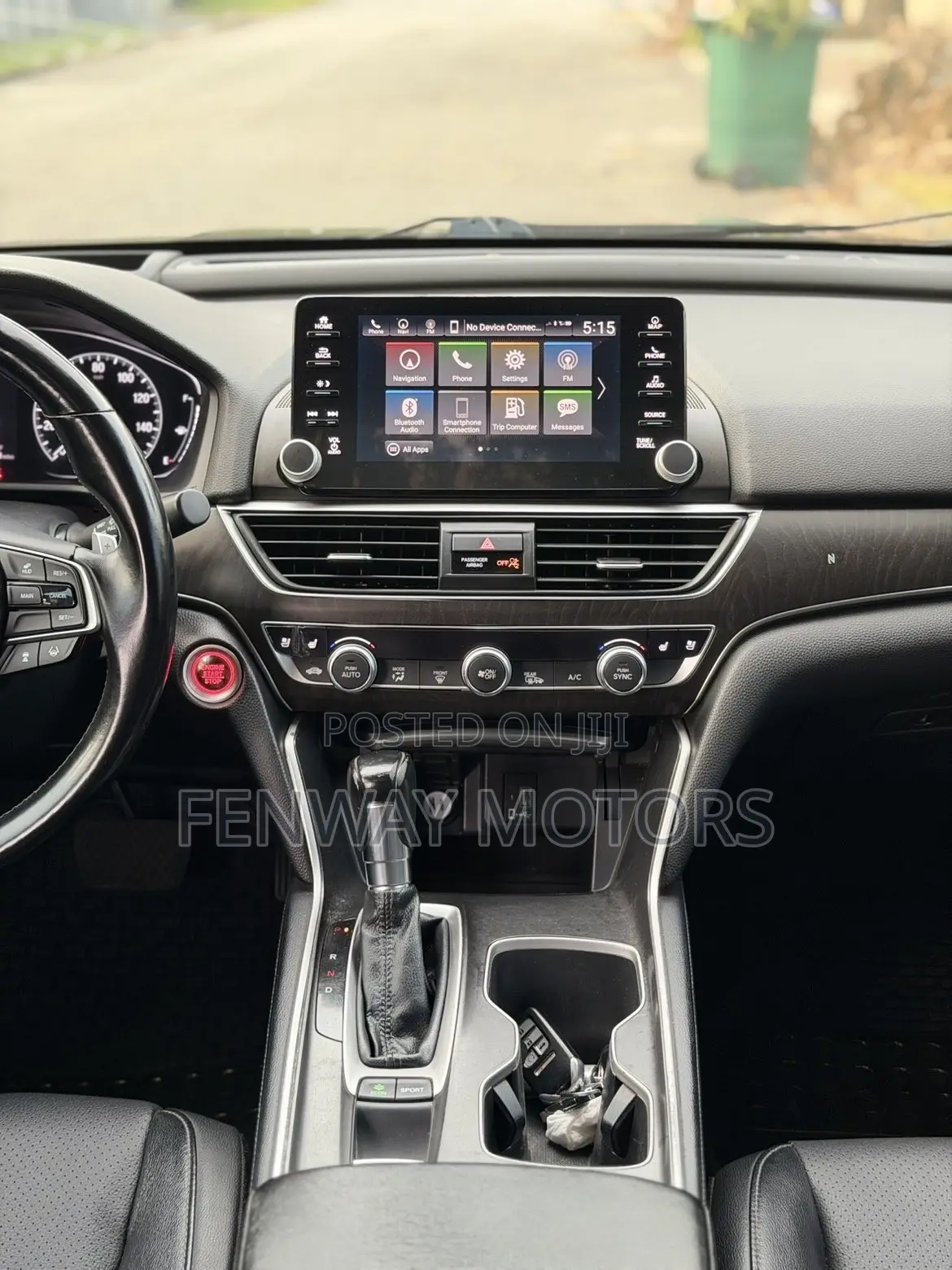 Honda Accord Touring 2018 Black