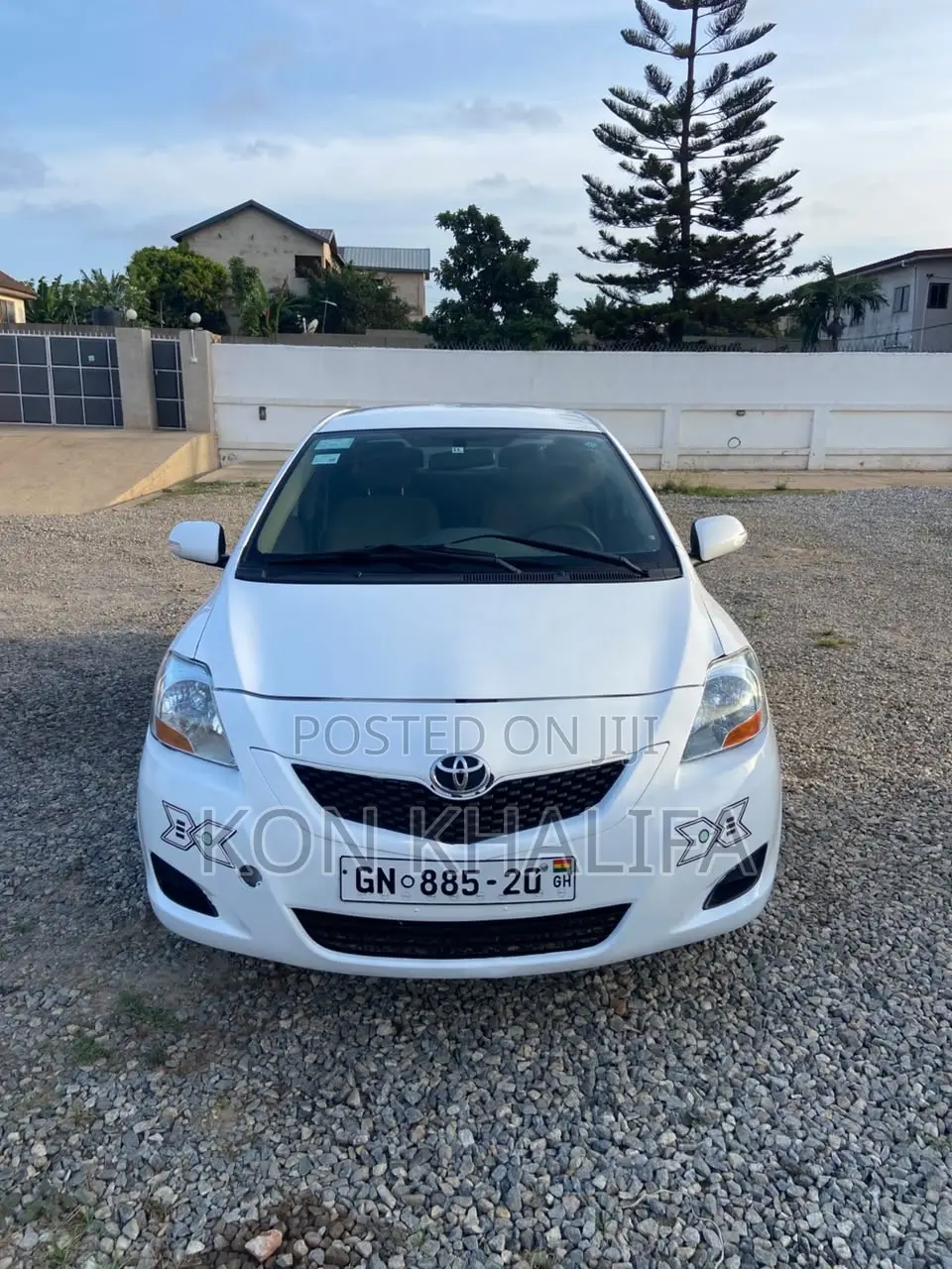 Toyota Belta 2010 White