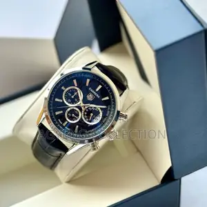 Men Leather Watch