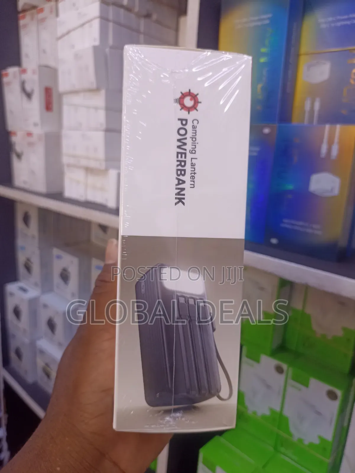 40000mAh Power Bank - PD 22.5W Fast Charging With 3 Built-in Cables