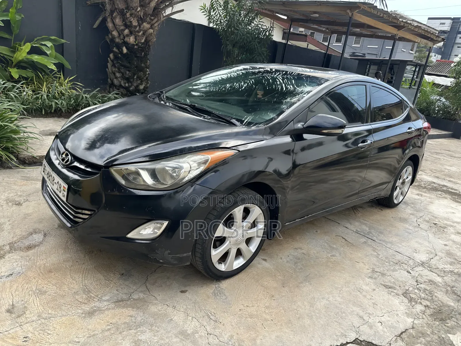 Hyundai Elantra GLS PZEV 2012 Black