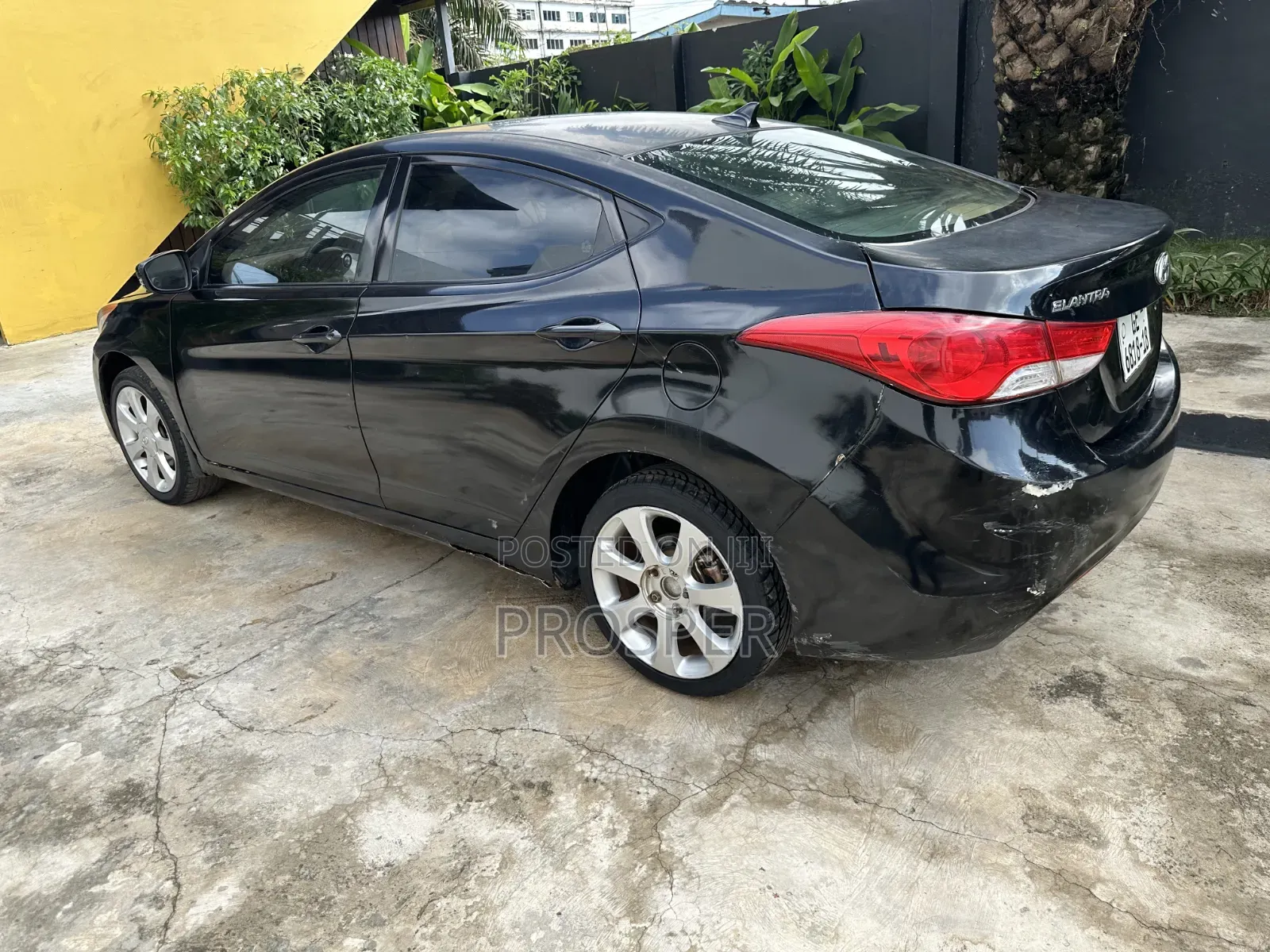 Hyundai Elantra GLS PZEV 2012 Black