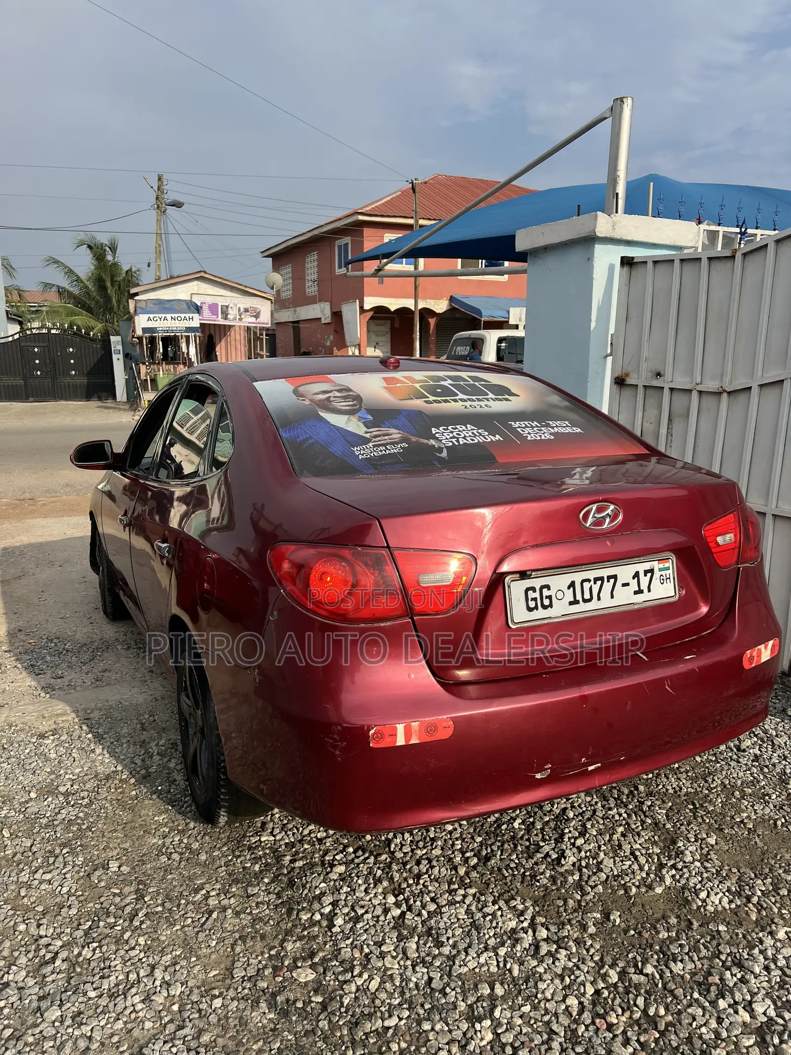 Hyundai Elantra 2010 Red
