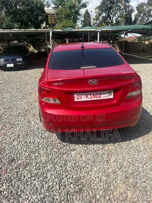 Hyundai Accent 2013 Red