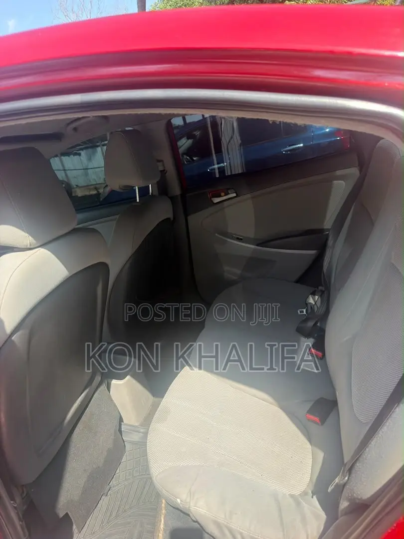 Hyundai Accent 2013 Red