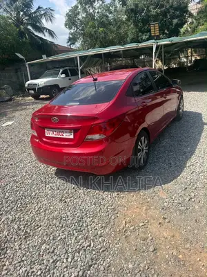 Hyundai Accent 2013 Red