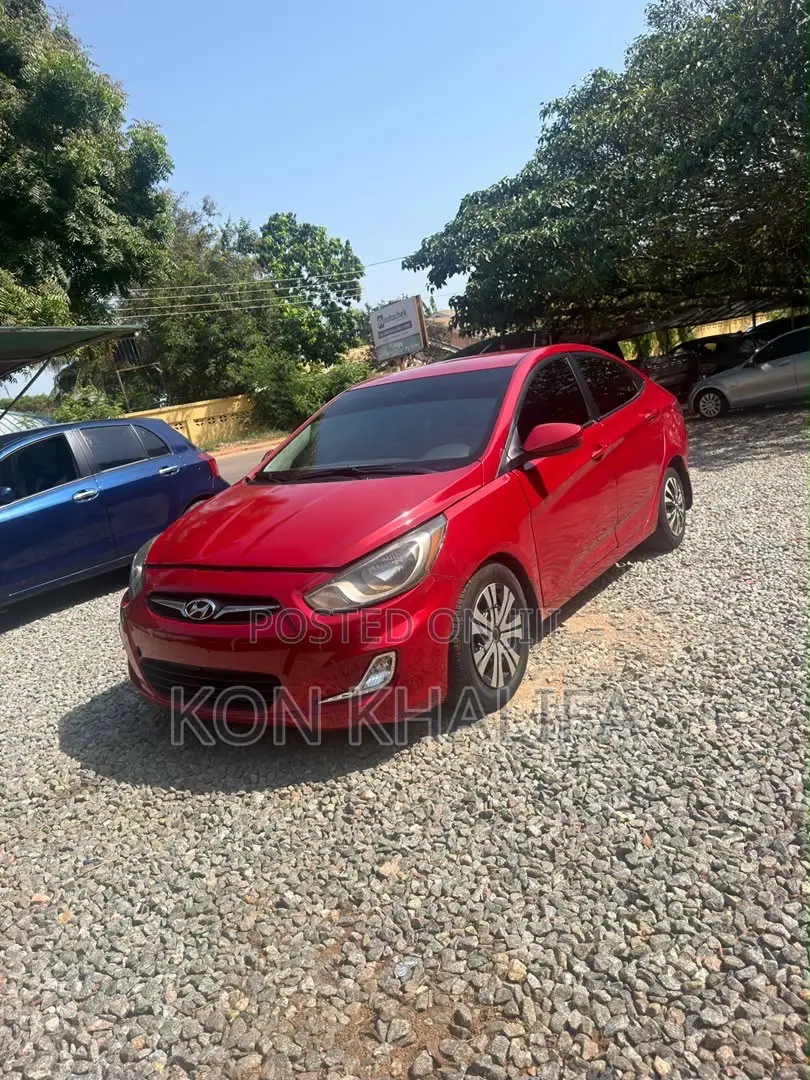 Hyundai Accent 2013 Red