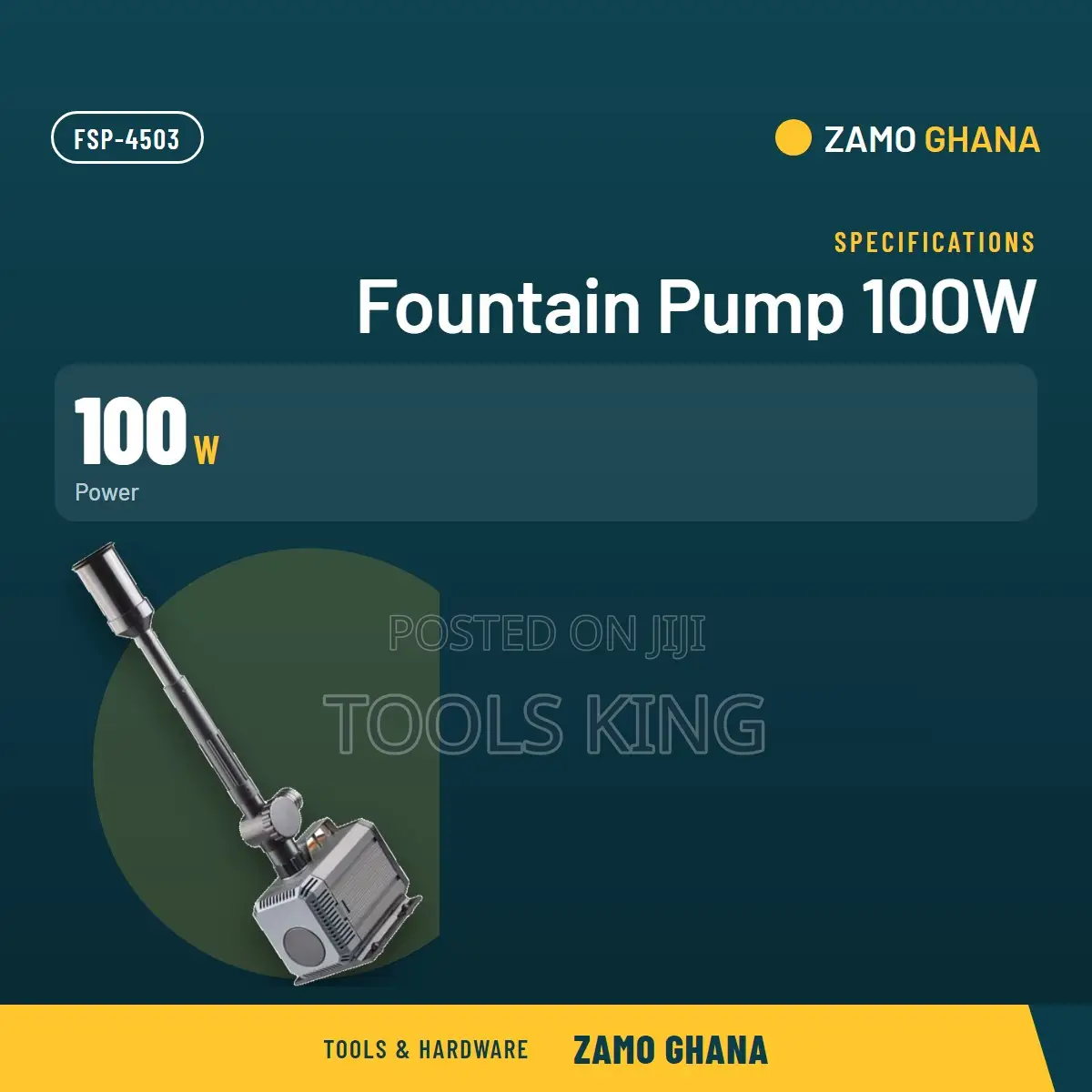 Fountain Pump 100W - FSP-4503
