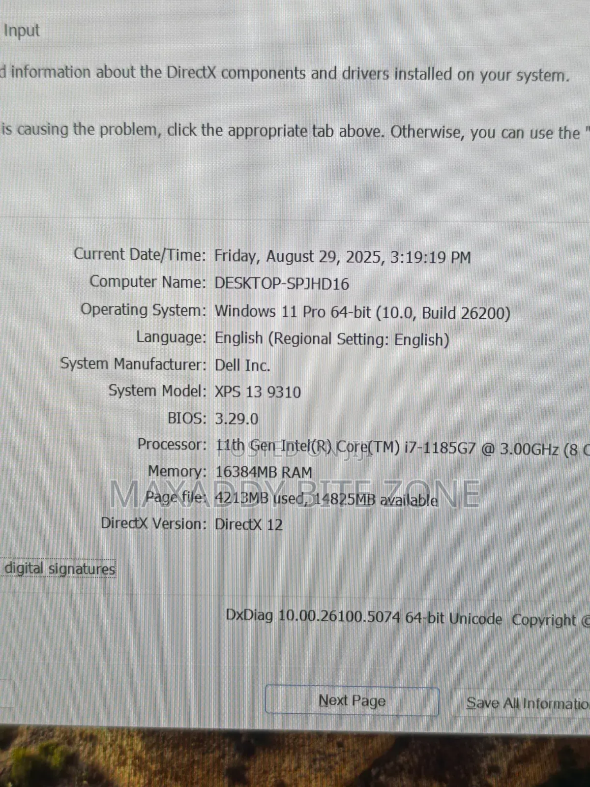 Laptop Dell XPS 13 9310 16GB Intel Core i7 SSD 512GB