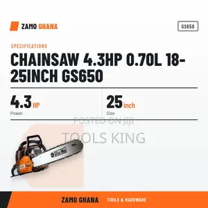 Chainsaw 4.3Hp 0.70L 18-25Inch Gs650 - GS650