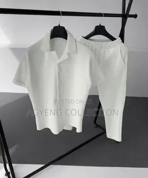 Men 2 Piece Top and Down