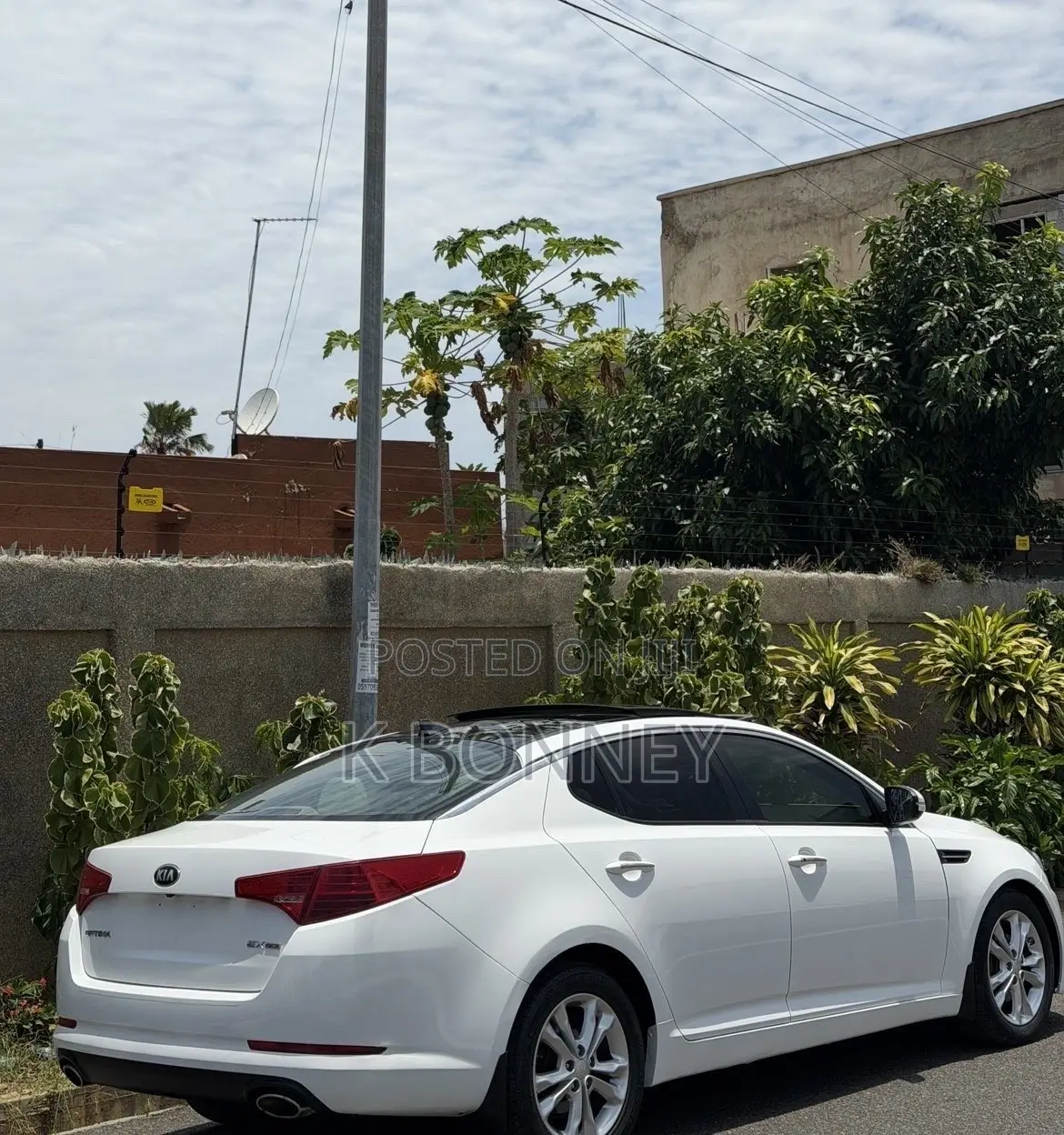 Kia Optima 2013 White