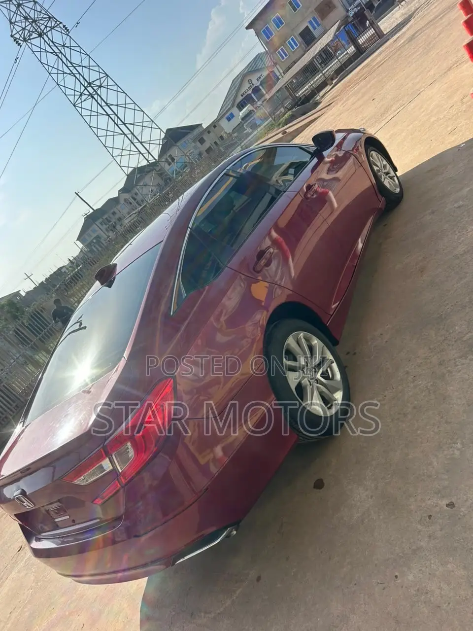 Honda Accord LX 2018 Red