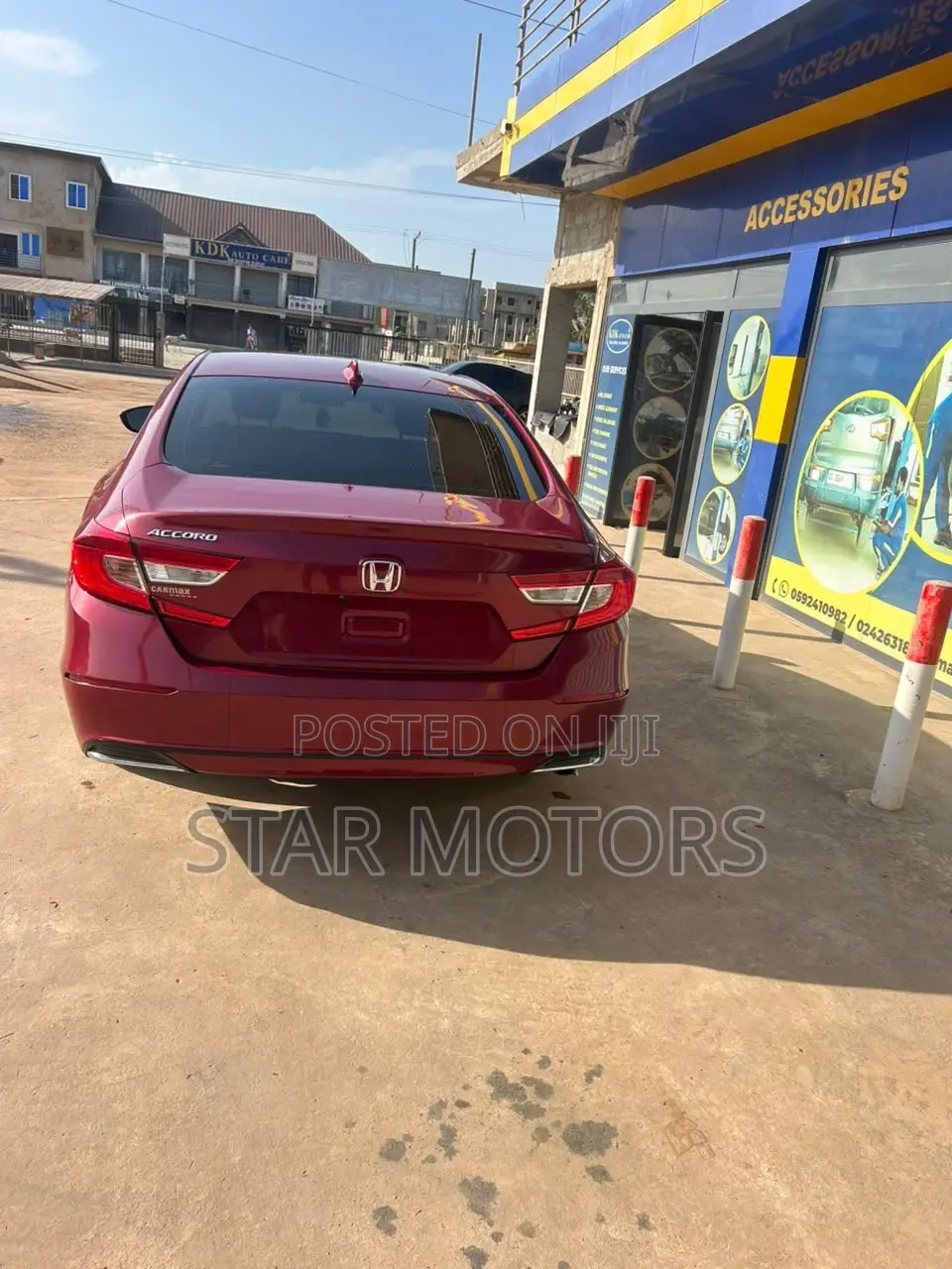 Honda Accord LX 2018 Red