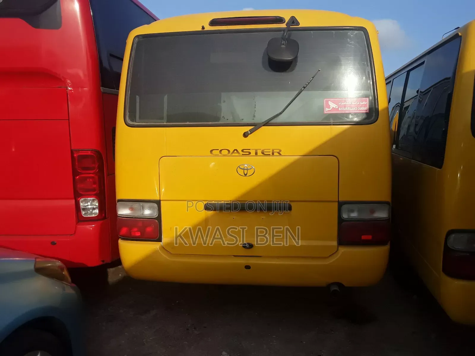 Toyota Coaster 2012 Yellow