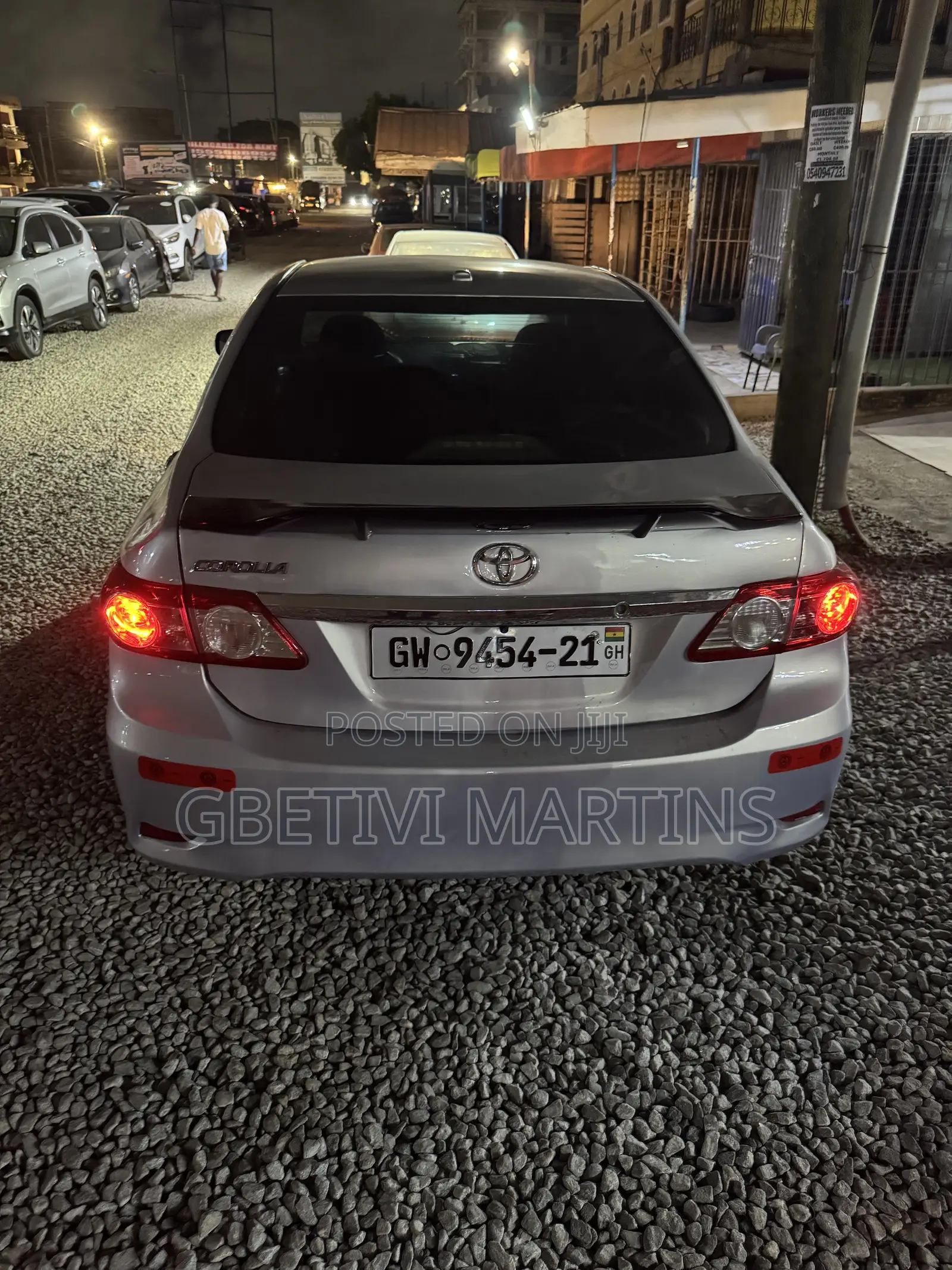 Toyota Corolla 2012 Silver