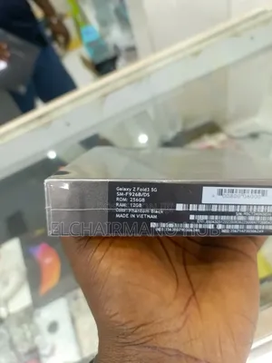 New Samsung Galaxy Z Fold 3 256 GB Black