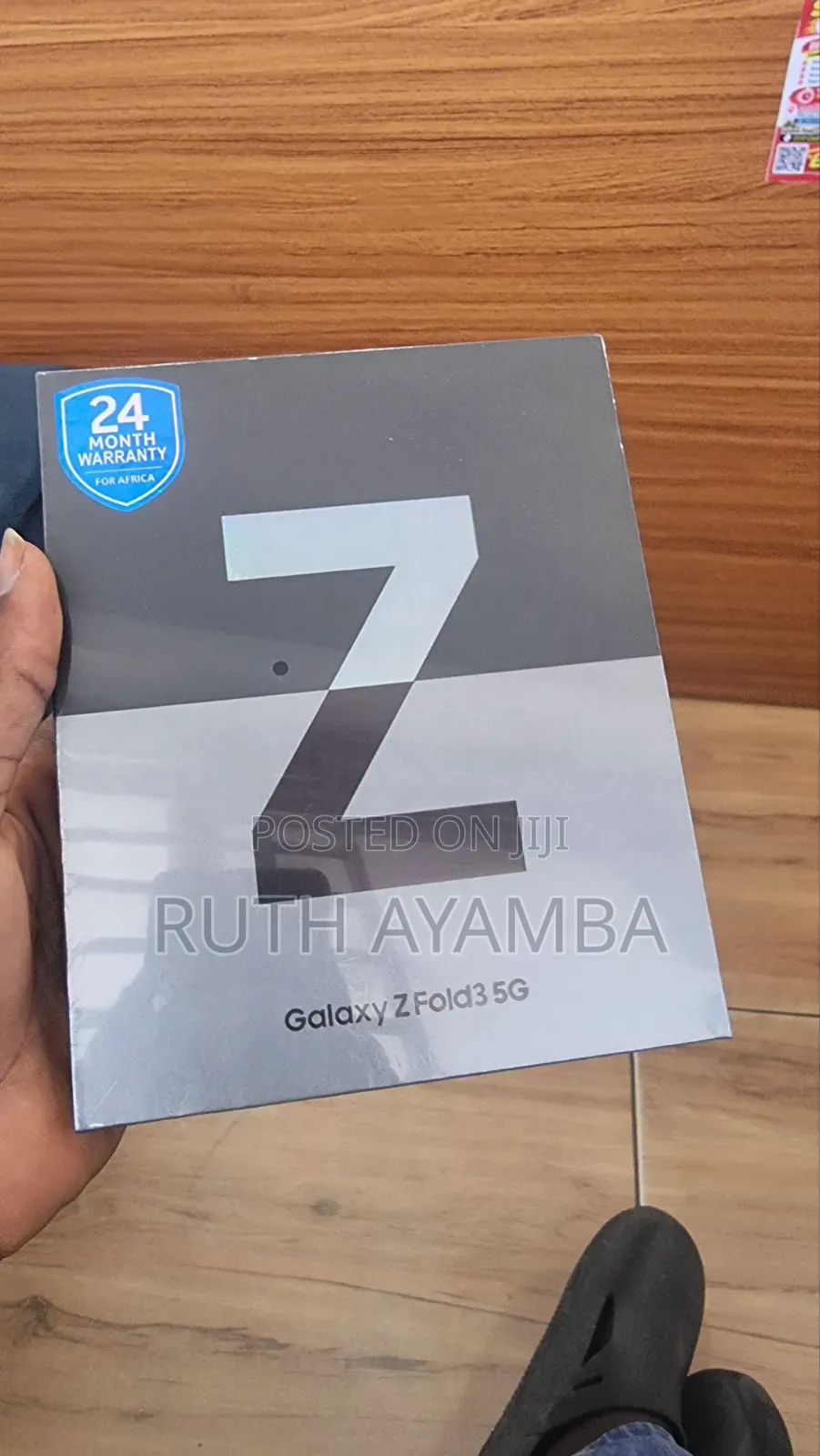 New Samsung Galaxy Z Fold 3 256 GB Black