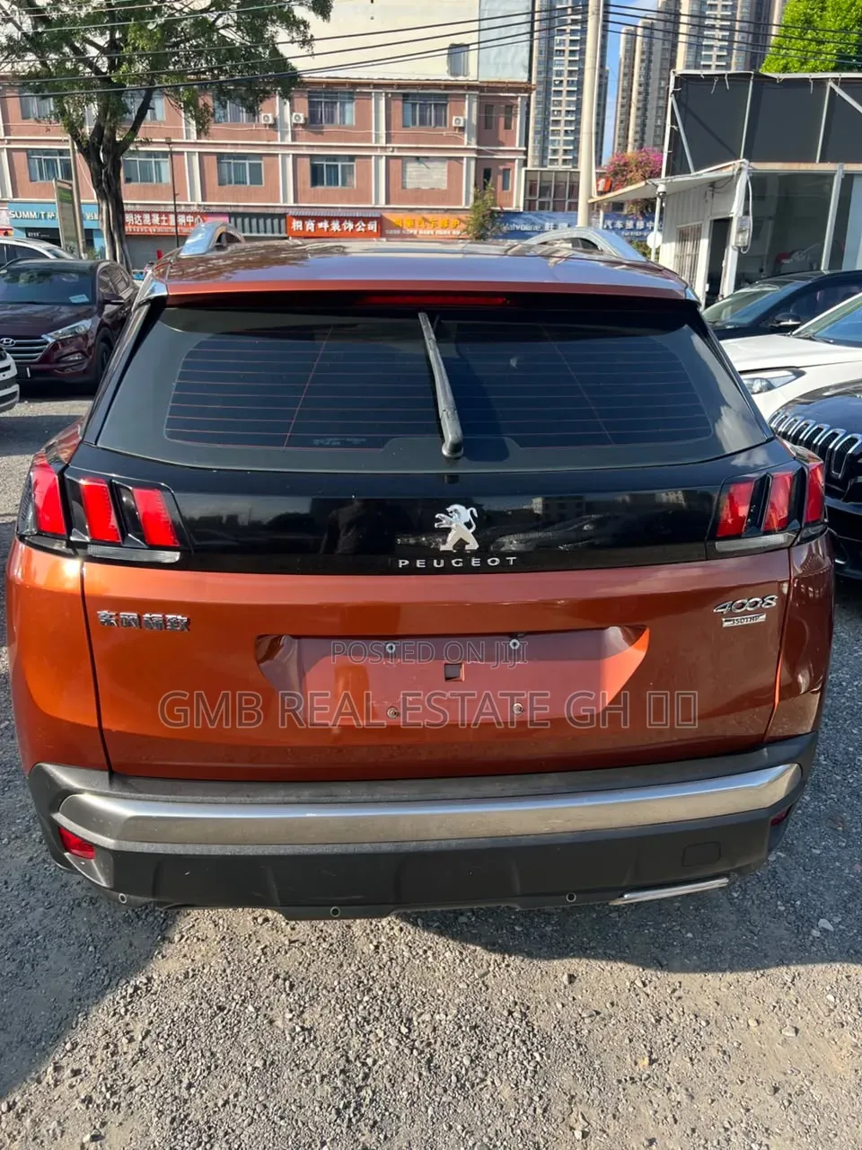 Peugeot 408 2017 Orange
