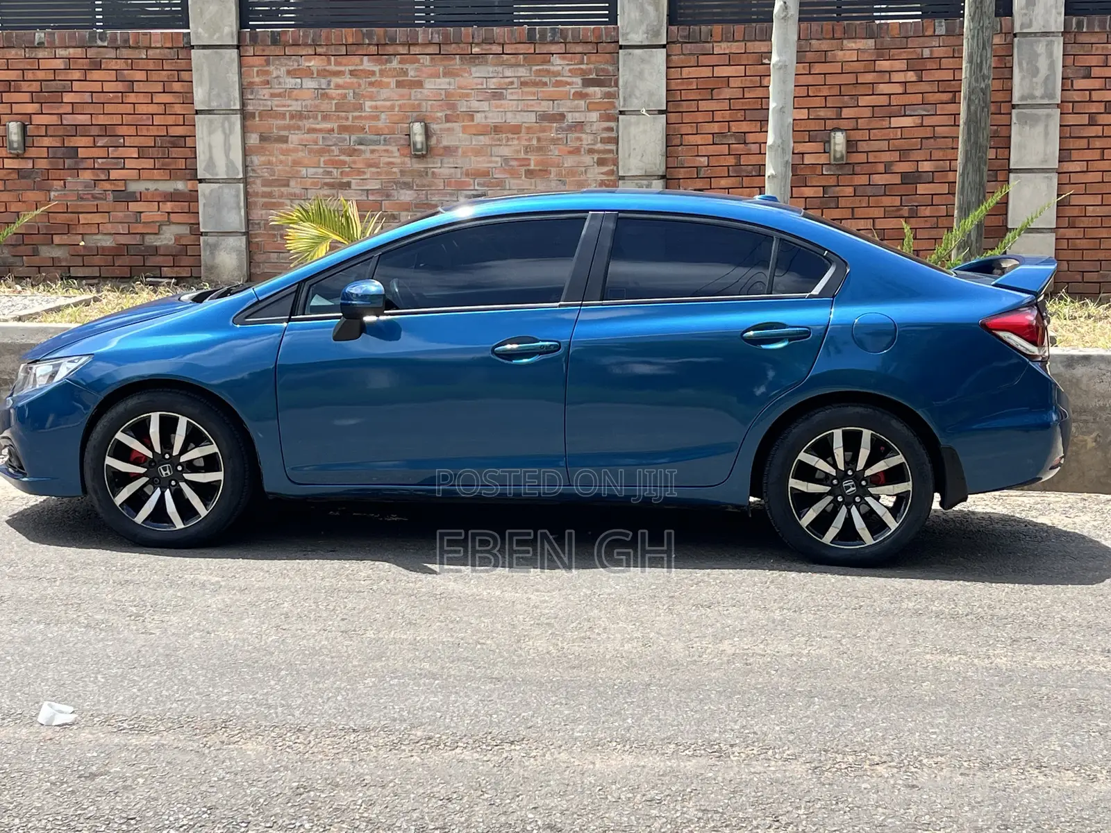 Honda Civic Sedan EX 2013 Blue