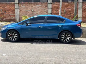 Honda Civic Sedan EX 2013 Blue