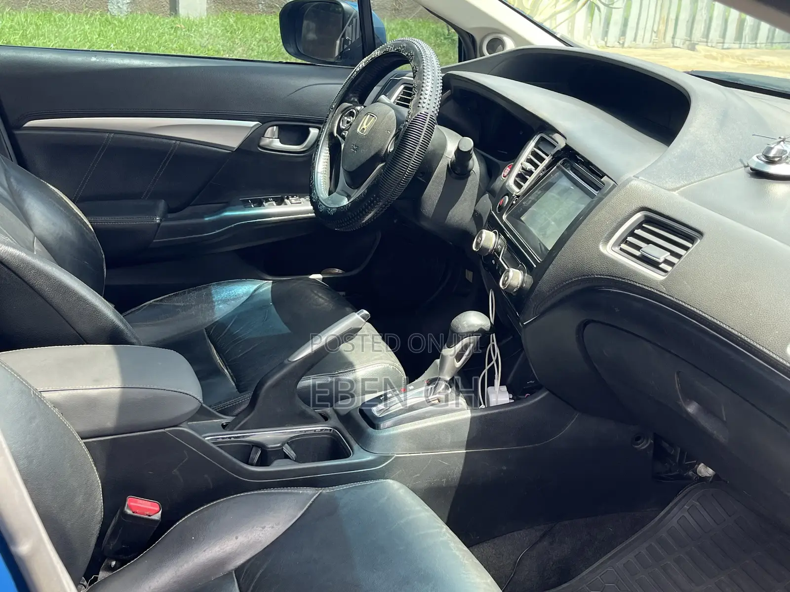 Honda Civic Sedan EX 2013 Blue