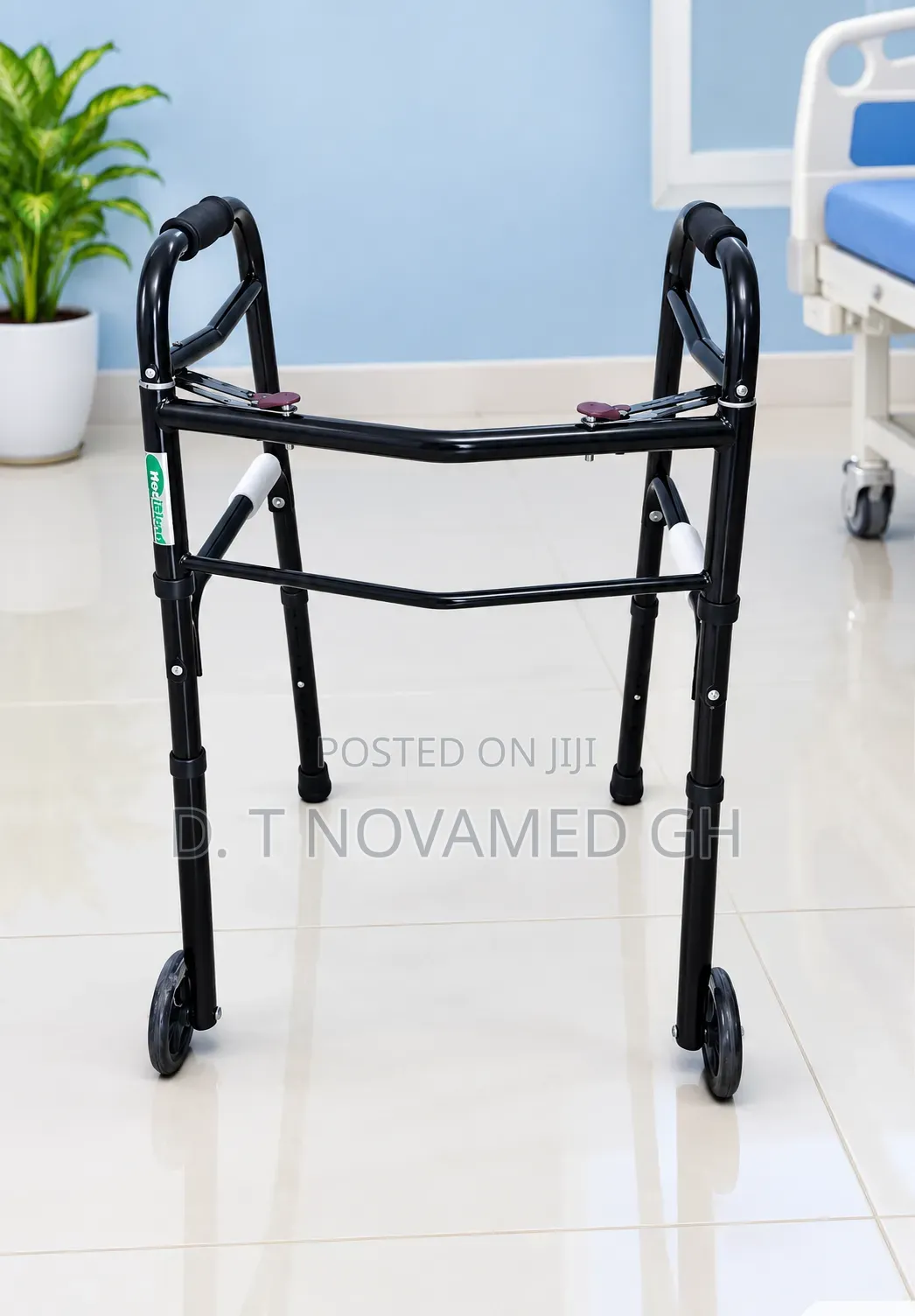 Zimmer Frame With Wheels