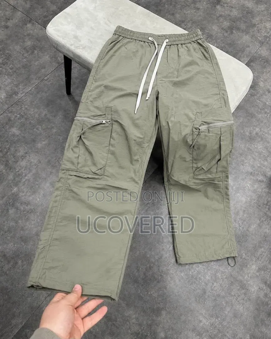 Camouflage and Solid Cargo Trousers