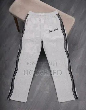 Two-Lined Wide-Leg Sweatpants / Joggers