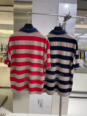 First Row Striped Heritage and Club Polo Shirts