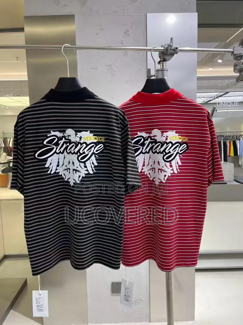 First Row Striped Heritage and Club Polo Shirts