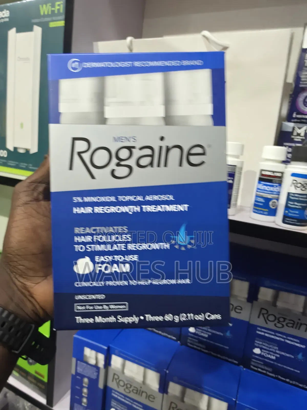 Rogaine Pack of Three Minoxidil