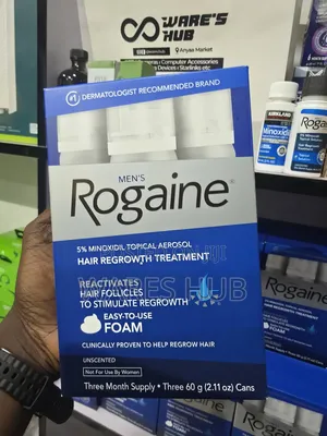 Rogaine Pack of Three Minoxidil