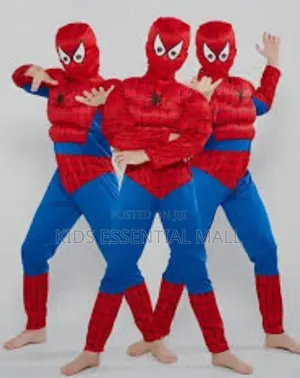 6 to 10 Years Spiderman Costume