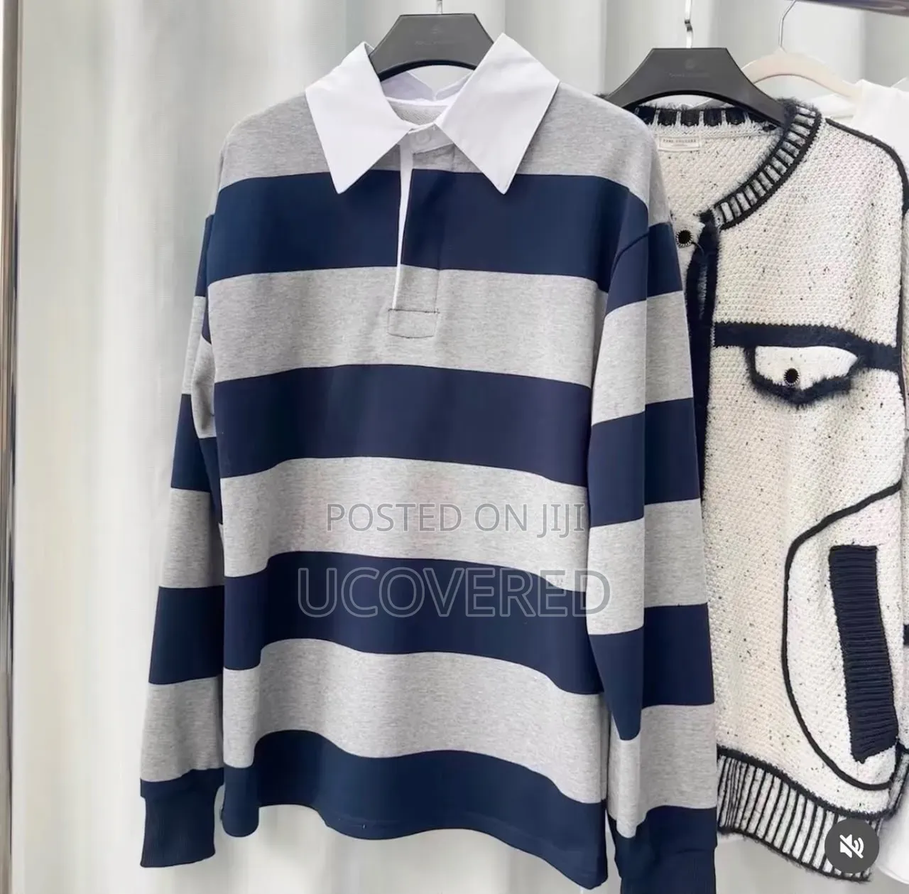 Striped Jacquard Cotton Piqué Polo Shirt