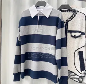 Striped Jacquard Cotton Piqué Polo Shirt