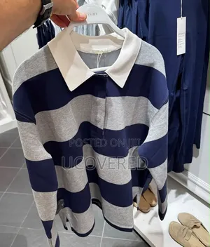 Striped Jacquard Cotton Piqué Polo Shirt