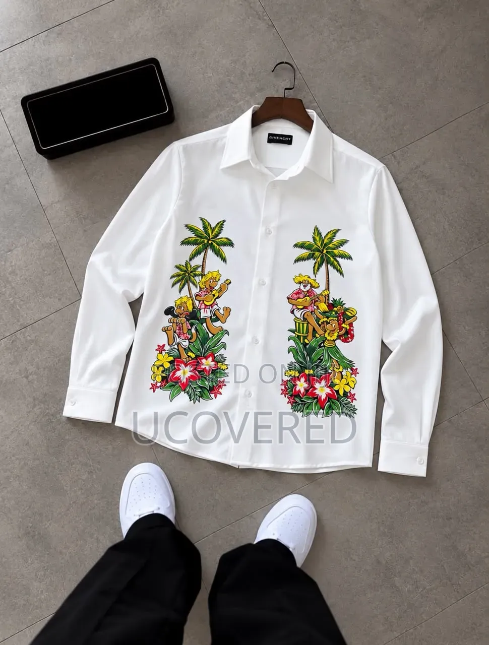 Designer Long-Sleeve Button-Down Shirt