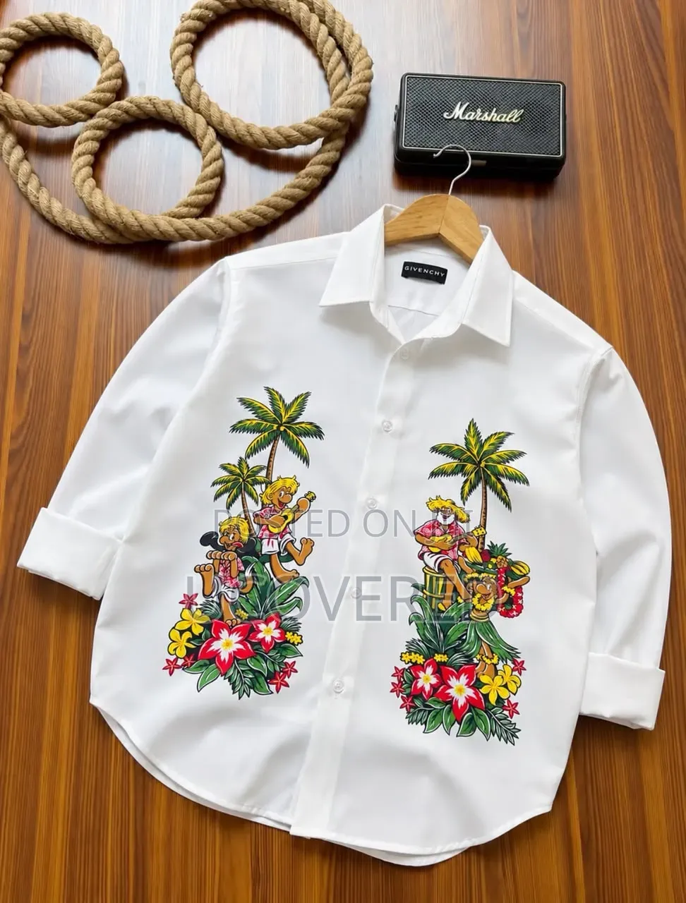 Designer Long-Sleeve Button-Down Shirt