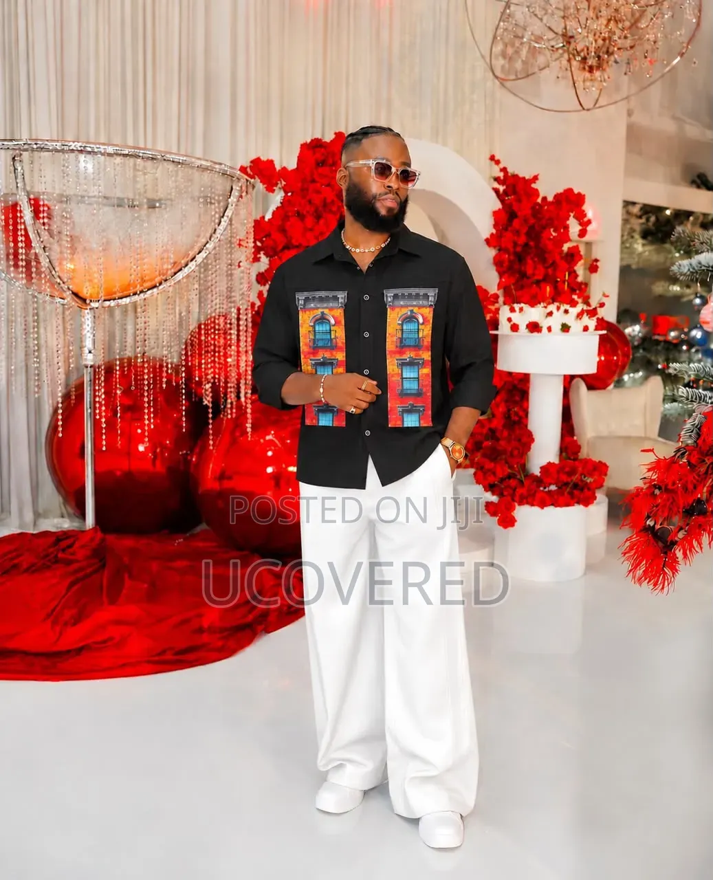 Designer Long-Sleeve Button-Down Shirt