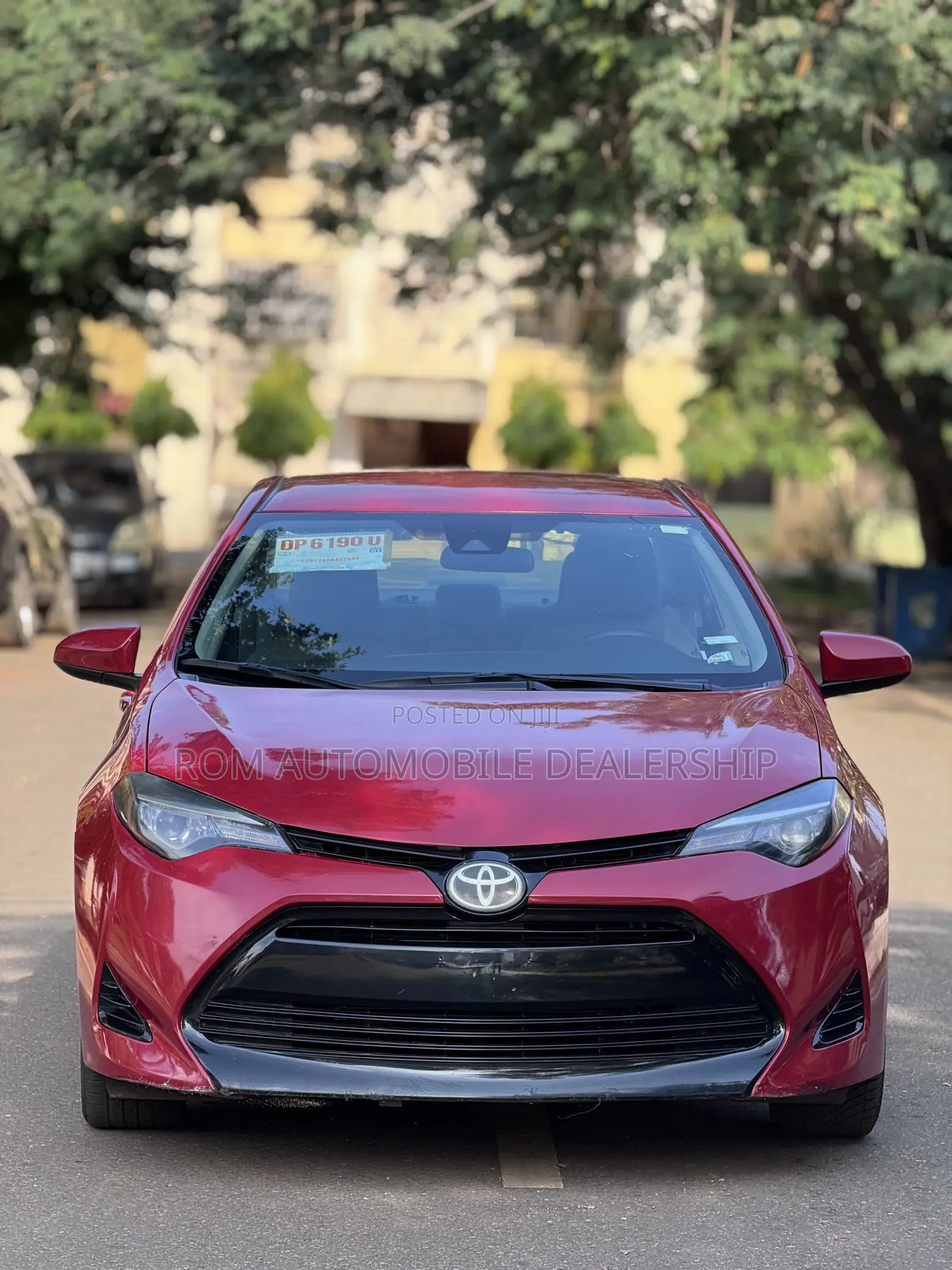 Toyota Corolla LE ECO 4dr Sedan (1.8L 4cyl CVT) 2017 Red