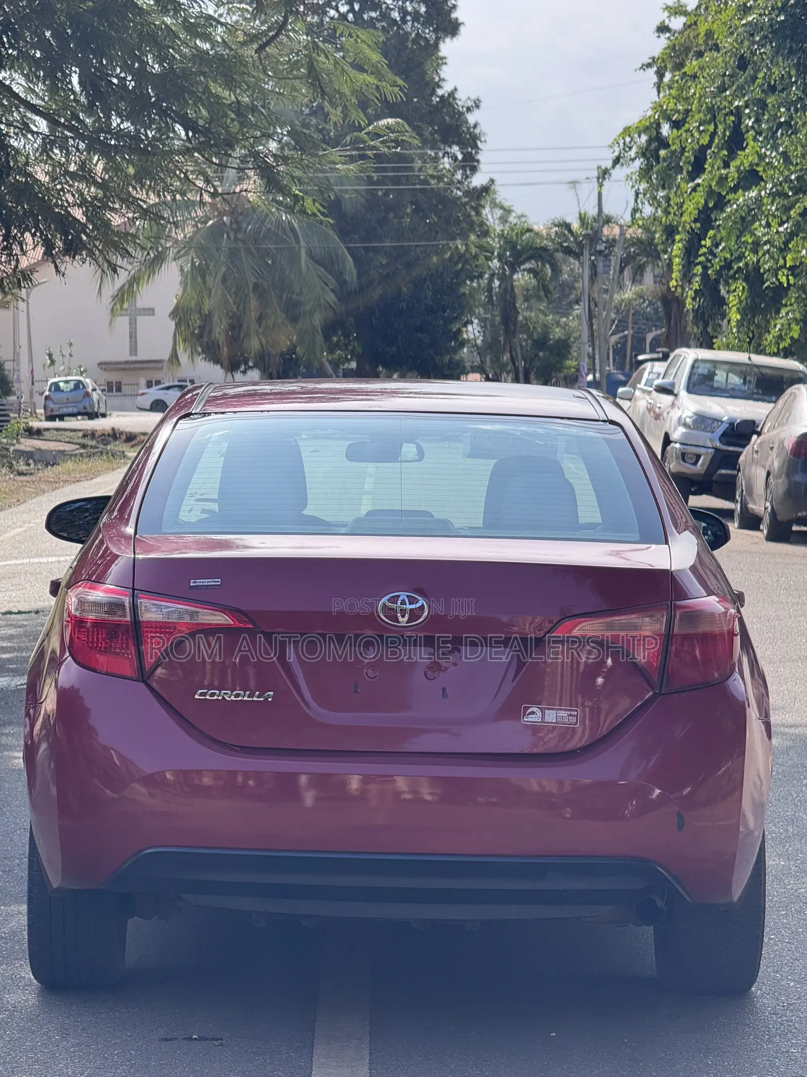 Toyota Corolla LE ECO 4dr Sedan (1.8L 4cyl CVT) 2017 Red